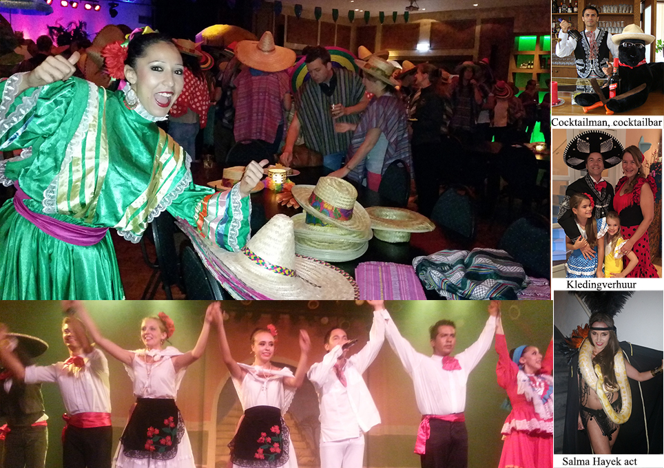 Muziek en af een toe een Mexicaanse dansje